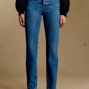 Sezane Brut Sexy Denim Blue - Size 8